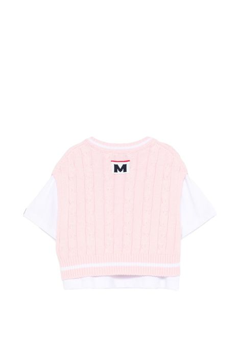 T-shirt con gilet MSGM KIDS | S6MSJGTH034001/78